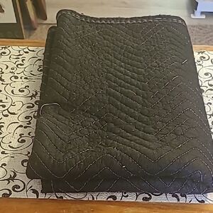 Black  Mover"s Quilted Blanket